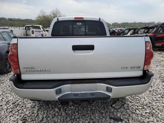 5TEUU42N55Z142342 - 2005 TOYOTA TACOMA ACCESS CAB Argent photo 6