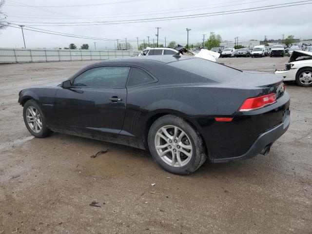 2G1FD1E37F9279851 - 2015 CHEVROLET CAMARO LT BLACK photo 2