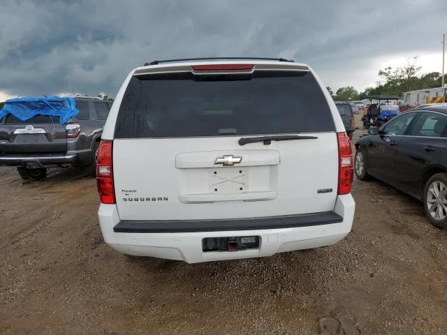 1GNFC26059R274640 - 2009 CHEVROLET SUBURBAN C1500 LT WHITE photo 6