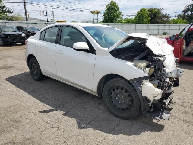 JM1BL1TF1D1817161 - 2013 MAZDA 3 I WHITE photo 4