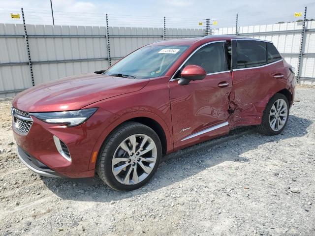 LRBFZRR46ND066190 - 2022 BUICK ENVISION AVENIR RED photo 1