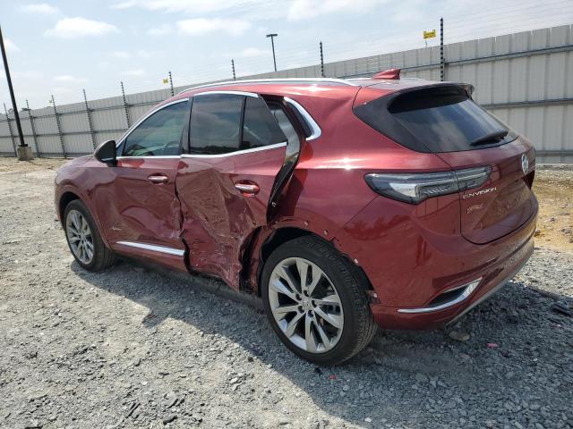 LRBFZRR46ND066190 - 2022 BUICK ENVISION AVENIR RED photo 2