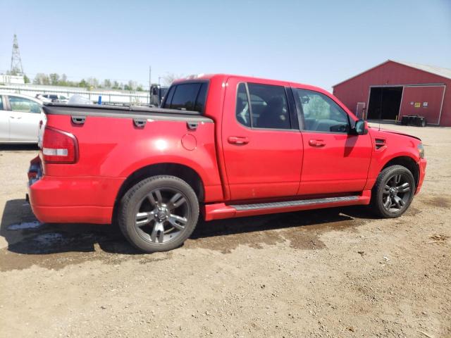 1FMEU2D83AUA16091 - 2010 FORD EXPLORER S LIMITED RED photo 3