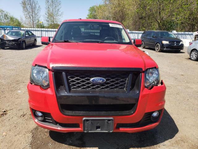 1FMEU2D83AUA16091 - 2010 FORD EXPLORER S LIMITED RED photo 5