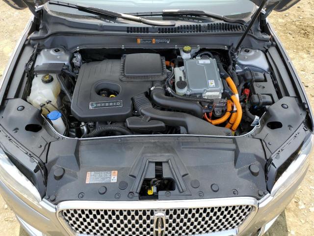 3LN6L5LU0LR622854 - 2020 LINCOLN MKZ RESERVE ვერცხლისფერი ფოტო 11