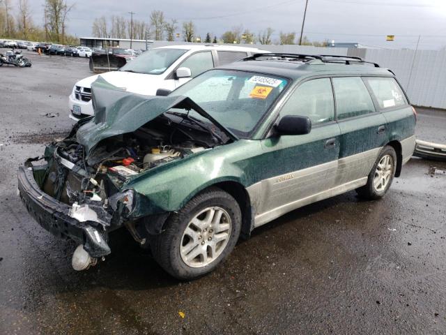 4S3BH675337621704 - 2003 SUBARU LEGACY OUTBACK AWP 绿色 照片 1