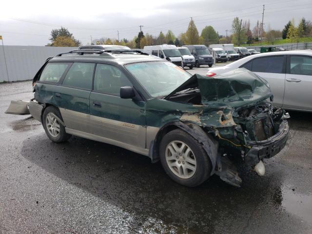 4S3BH675337621704 - 2003 SUBARU LEGACY OUTBACK AWP 绿色 照片 4