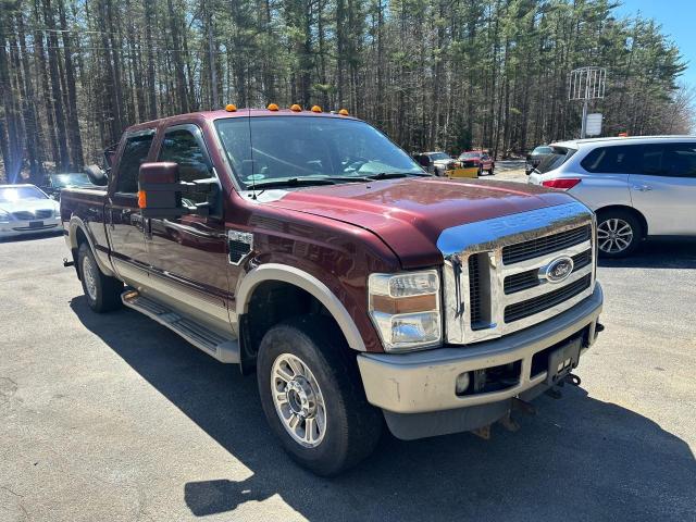 1FTSW2B5XAEA23396 - 2010 FORD F250 SUPER DUTY BURGUNDY photo 1