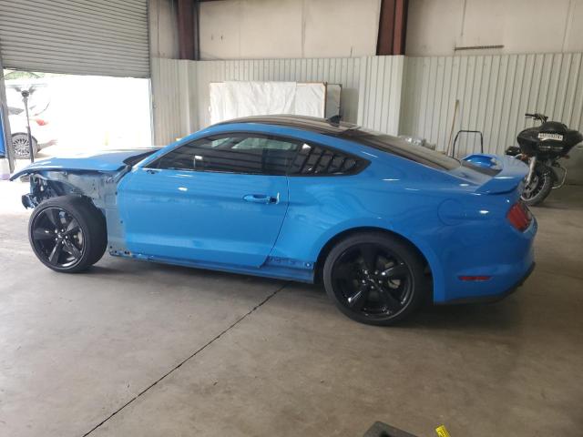 1FA6P8TH2P5102229 - 2023 FORD MUSTANG BLUE photo 2