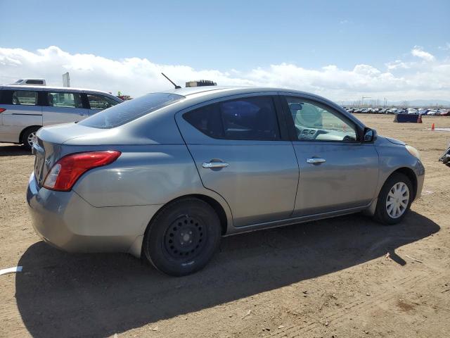 3N1CN7AP9CL890432 - 2012 NISSAN VERSA S GRAY photo 3