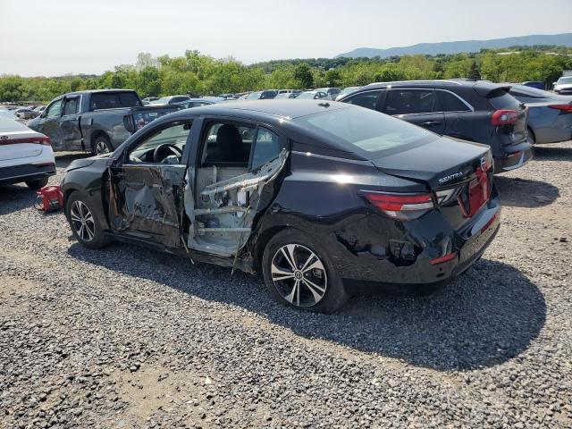 3N1AB8CV4NY269896 - 2022 NISSAN SENTRA SV BLACK photo 2