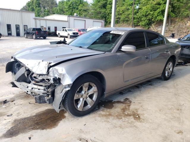 2C3CDXBG9EH347614 - 2014 DODGE CHARGER SE SILVER photo 1