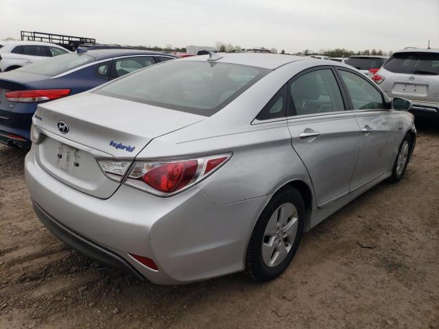 KMHEC4A41CA042824 - 2012 HYUNDAI SONATA HYBRID GRAY photo 3