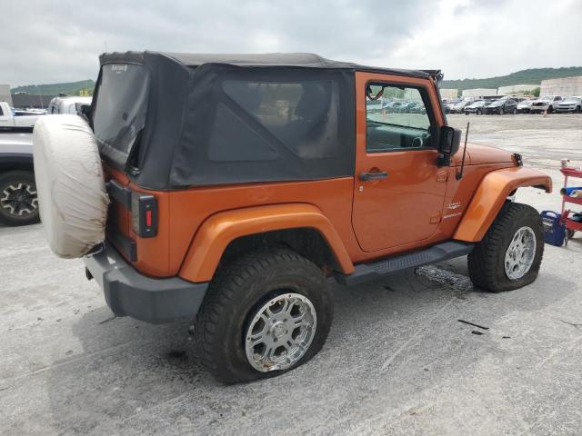 1J4AA5D17AL198894 - 2010 JEEP WRANGLER SAHARA ORANGE photo 3