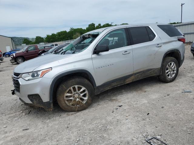 1GNEVFKW5JJ226565 - 2018 CHEVROLET TRAVERSE LS GRAY photo 1