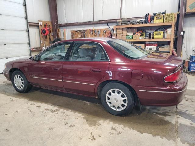 2G4WS52J211133092 - 2001 BUICK CENTURY CUSTOM RED photo 2