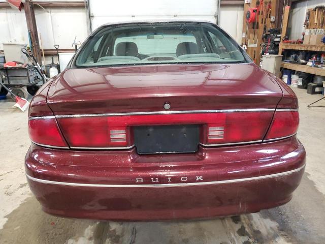 2G4WS52J211133092 - 2001 BUICK CENTURY CUSTOM RED photo 6