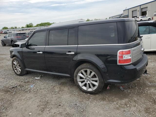 2FMGK5DC0ABA14759 - 2010 FORD FLEX LIMITED BLACK photo 2