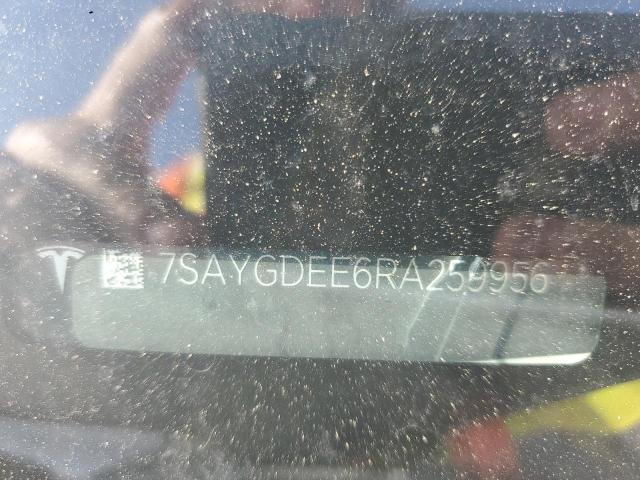 7SAYGDEE6RA259956 - 2024 TESLA MODEL Y WHITE photo 12