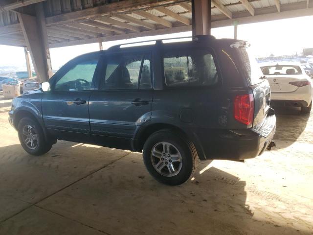 2HKYF18514H538545 - 2004 HONDA PILOT EXL GRAY photo 2