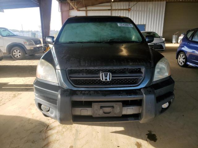 2HKYF18514H538545 - 2004 HONDA PILOT EXL GRAY photo 5