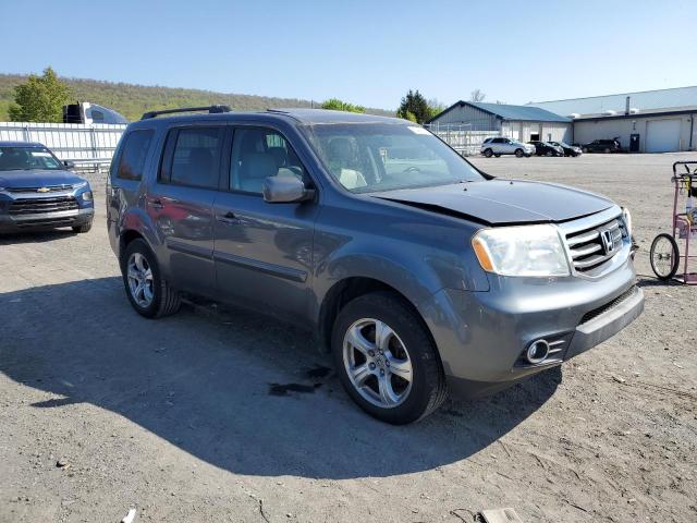 5FNYF4H54CB007791 - 2012 HONDA PILOT EXL CHARCOAL photo 4