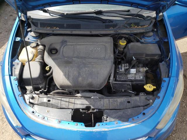 1C3CDFAA5FD433881 - 2015 DODGE DART SE BLUE photo 11