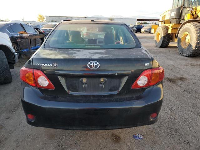 2T1BU4EE3AC533718 - 2010 TOYOTA COROLLA BASE BLACK photo 6