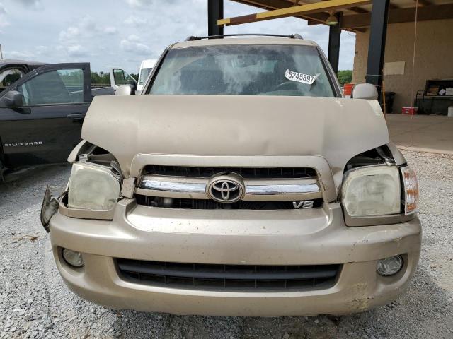 5TDZT34A75S239861 - 2005 TOYOTA SEQUOIA SR5 GOLD photo 5