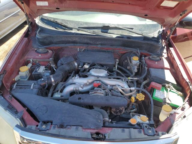JF2SH6BCXAH905233 - 2010 SUBARU FORESTER XS Bordo foto 11
