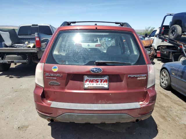 JF2SH6BCXAH905233 - 2010 SUBARU FORESTER XS Bordo foto 6