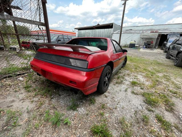 1G2PG3796FP272007 - 1985 PONTIAC FIERO GT RED photo 4