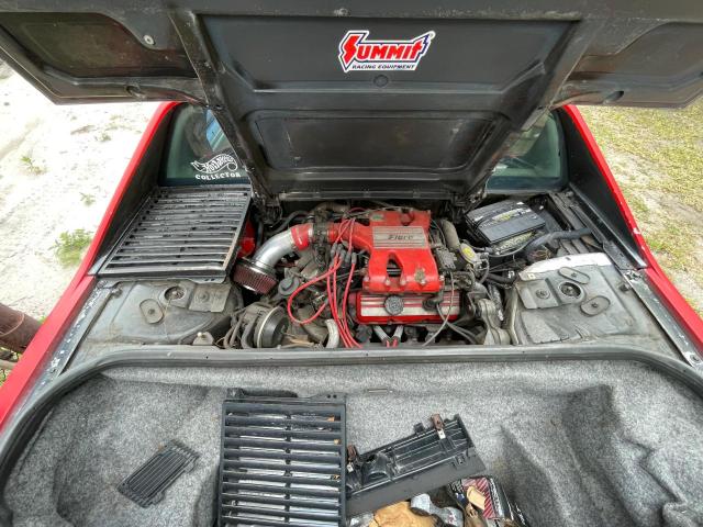 1G2PG3796FP272007 - 1985 PONTIAC FIERO GT RED photo 7