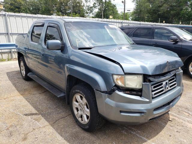 2HJYK16477H527922 - 2007 HONDA RIDGELINE RTS BLUE photo 4