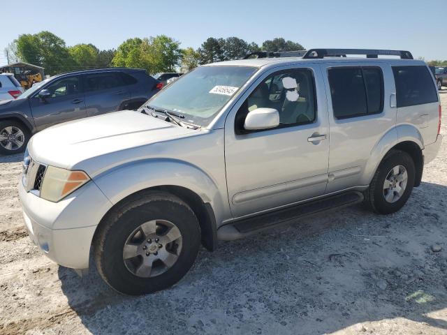 5N1AR18U25C741095 - 2005 NISSAN PATHFINDER LE 银色 照片 1