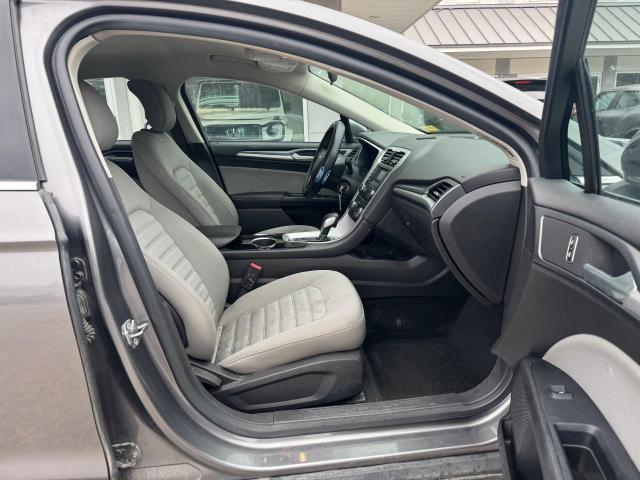3FA6P0G76DR210414 - 2013 FORD FUSION S GRAY photo 5