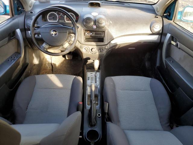KL1TD66E79B666627 - 2009 CHEVROLET AVEO LS Mavi foto 8