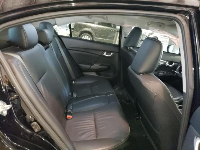 19XFB2F93EE067311 - 2014 HONDA CIVIC EXL შავი ფოტო 10