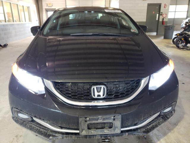 19XFB2F93EE067311 - 2014 HONDA CIVIC EXL შავი ფოტო 5