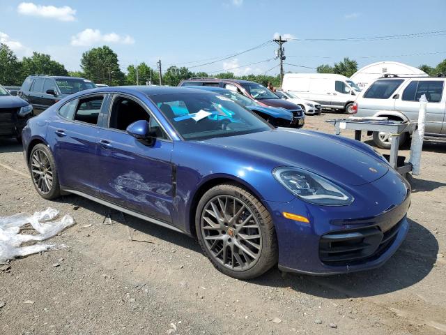 WP0AJ2A7XML116061 - 2021 PORSCHE PANAMERA BASE BLUE photo 4