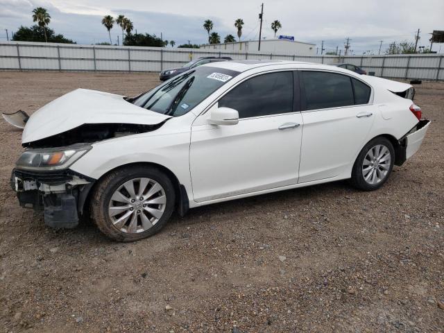 1HGCR2F83EA048641 - 2014 HONDA ACCORD EXL WHITE photo 1