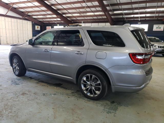 1C4RDJDG4KC780515 - 2019 DODGE DURANGO GT SILVER photo 2