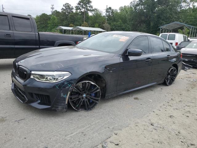 WBSJF0C50KB284871 - 2019 BMW M5 BLACK photo 1