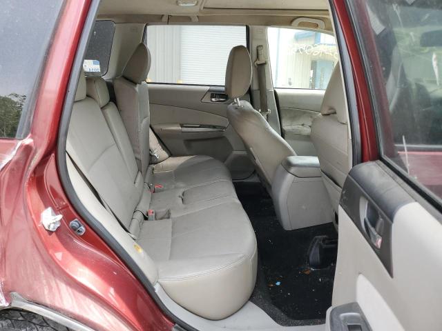 JF2SHAGC0CH457616 - 2012 SUBARU FORESTER TOURING 勃艮第红 照片 11