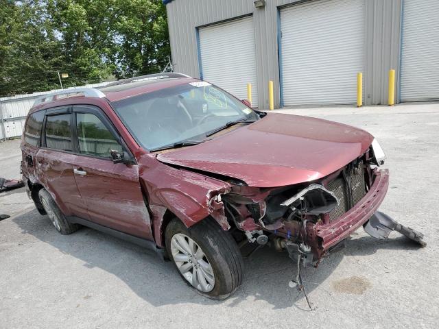 JF2SHAGC0CH457616 - 2012 SUBARU FORESTER TOURING 勃艮第红 照片 4