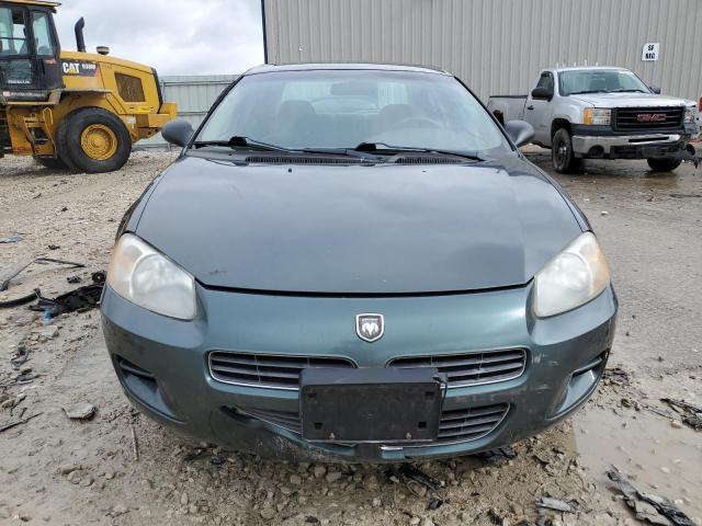 1B3EL36X92N142227 - 2002 DODGE STRATUS SE GREEN photo 5