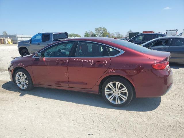 1C3CCCAB8FN533624 - 2015 CHRYSLER 200 LIMITED BURGUNDY photo 2