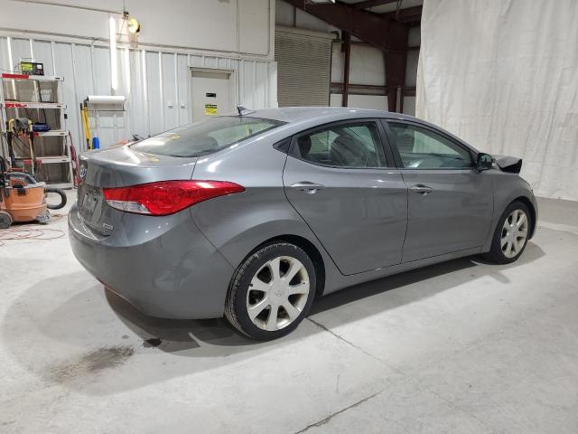 5NPDH4AE4DH395109 - 2013 HYUNDAI ELANTRA GLS GRAY photo 3