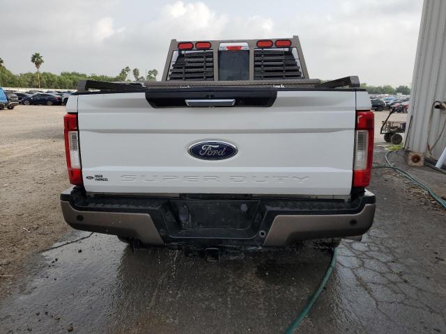 1FT7W2BT3KEC66134 - 2019 FORD F250 SUPER DUTY WHITE photo 6