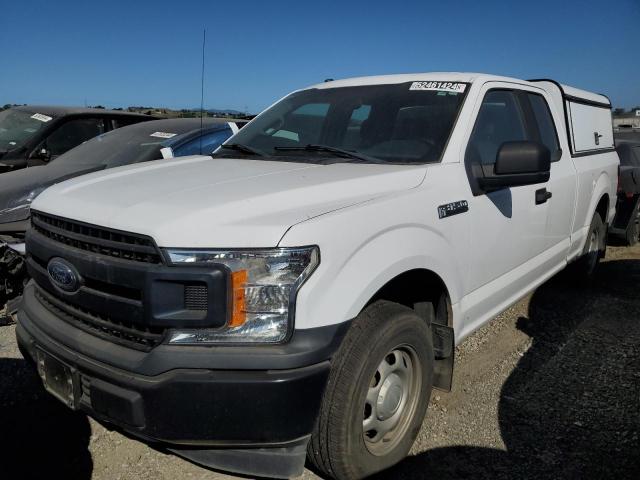 1FTEX1CB3JKF06657 - 2018 FORD F150 SUPER CAB WHITE photo 1